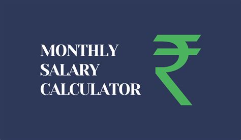 Monthly Salary Calculator – India Compliant | HR Calcy