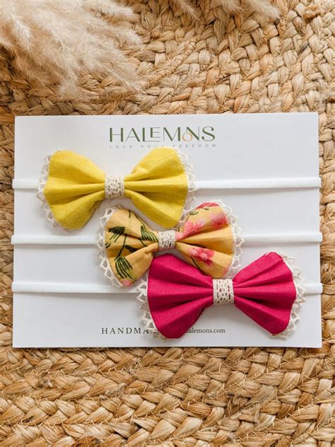 Buy Handmade Bow Hair Band for Little Babies | Halemons