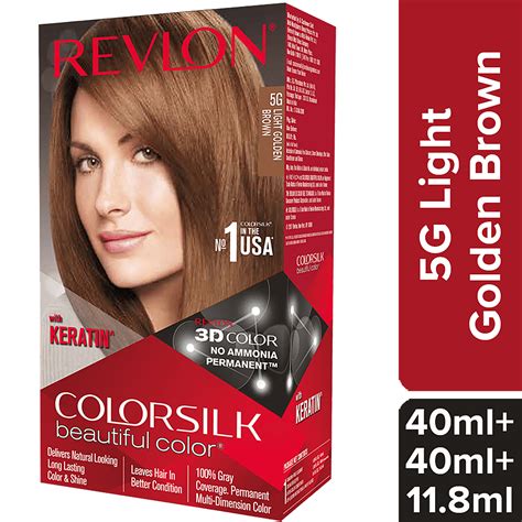 Golden Brown Hair Dye