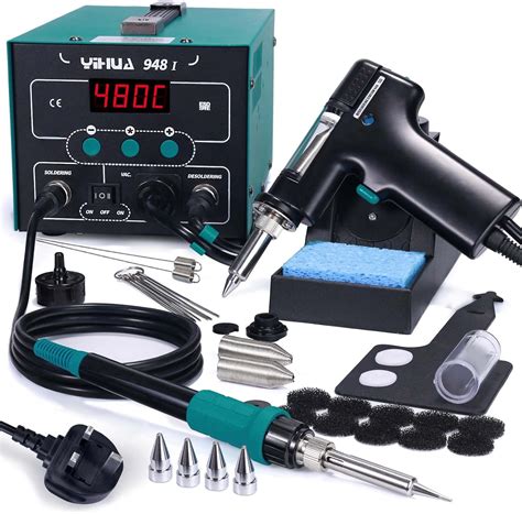YIHUA 948-I Soldering Desoldering Station 2-in-1 India | Ubuy