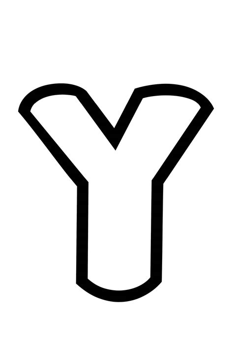 Letter Y Printable