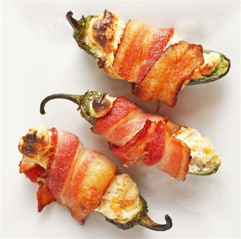 Savory Bacon-Wrapped Stuffed Jalapenos Recipe - Irresistible Party ...