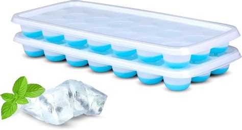 Buy Shiv Damru Cavity Pop Up Easy Release Stackable Ice Cube Trays for ...