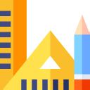 Design tools Basic Straight Flat icon | Freepik