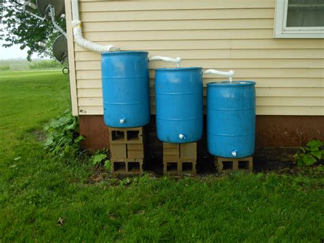 Wine Barrel Rain Water Storage