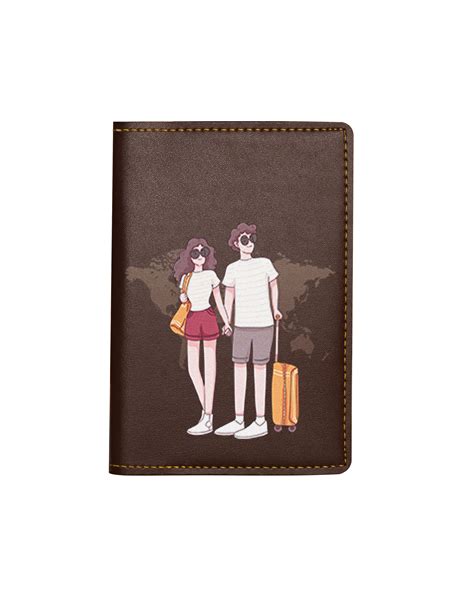 Couple Voyage Passport Cover - Invoguishindia