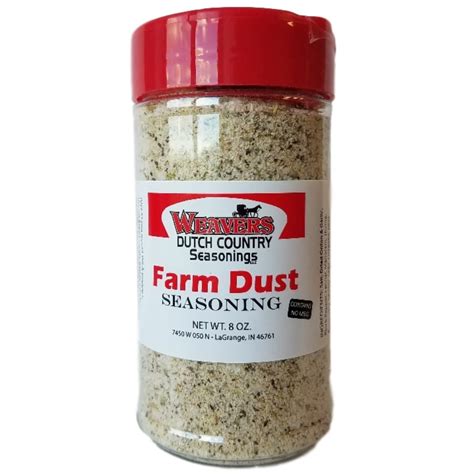 Weavers Dutch Country Seasonings Farm Dust - Whispering Pines Fruit Farm