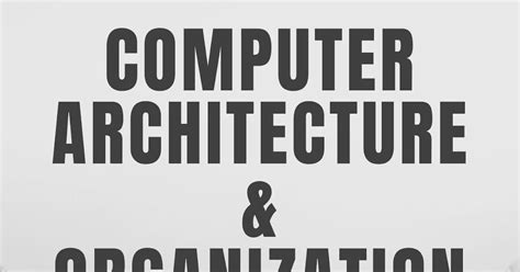 Image result for Computer Organization and Architecture Logo