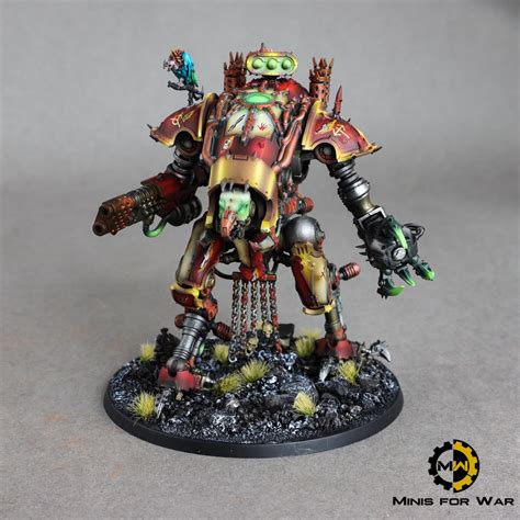 40k - Chaos Knights - Minis For War Painting Studio