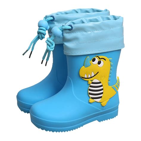 Classic Children Rain Boots Girls Cute Shoes Pvc Rubber Children Water ...