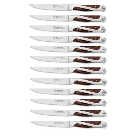 Hammer Stahl Cutlery 12-Piece Steak Knife Set - Walmart.com
