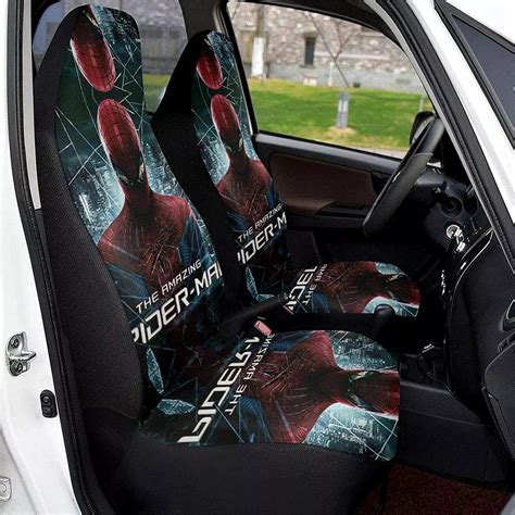 Spiderman Car Seat Covers MV The Amazing Spiderman Graphic Seat Covers ...