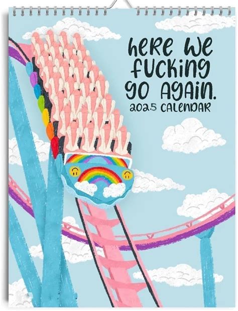 Buy Here We Go Again 2025 , 2025 Planner, 2025 Monthly Friends Advent ...