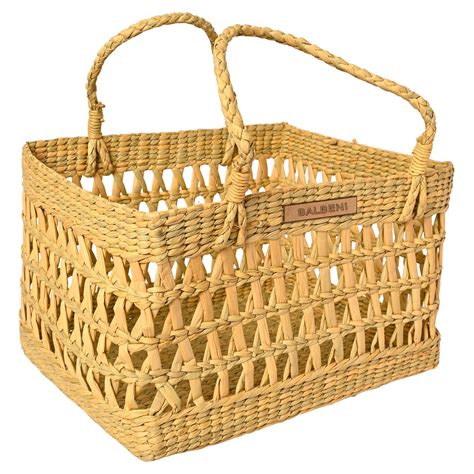 Seagrass Shelf Basket with Handle – BALBENI