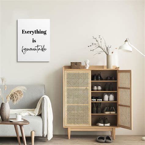 XWELLDAN Everything is Figureoutable Sign Office Wall Art India | Ubuy