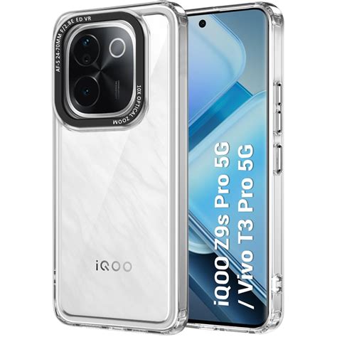 TheGiftKart Hybrid Shockproof Back Cover Case for iQOO Z9s Pro 5G ...