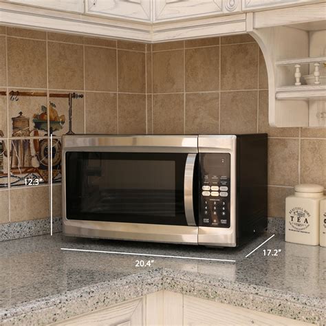 Snapklik.com : Emerson MW1338SB-N Microwave Oven w/Touch Control, Timer ...