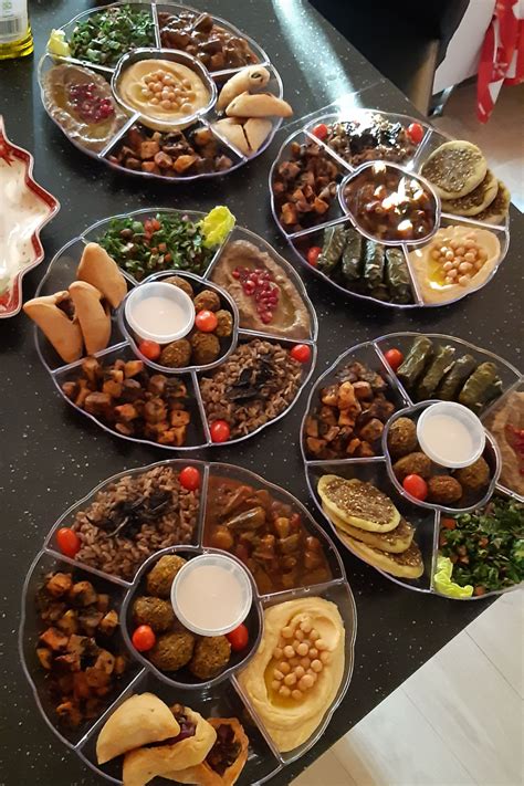 Lebanese Mezze Platters for Events