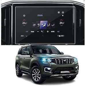Company Fitted Screen Protector Compatible With SCORPIO N 2022 GPS ...