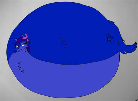 Kate's Blueberry Inflation by MJLegacy on DeviantArt