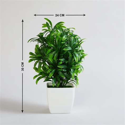 Buy Fiesta Leafy Artificial Plant in Ceramic Pot from Home Centre at ...