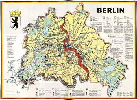 Berlin Divided Map – Understanding the Separation of Berlin After World War II