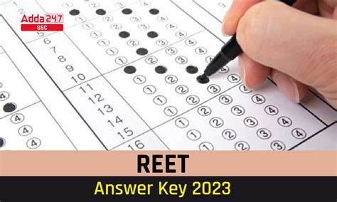 REET Answer Key 2023, Response Sheet PDF, Direct Link