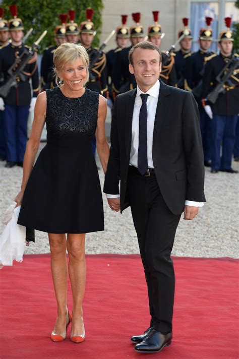 Brigitte Macron Wows in Balmain Bodycon Dress & Dior Structured Suit