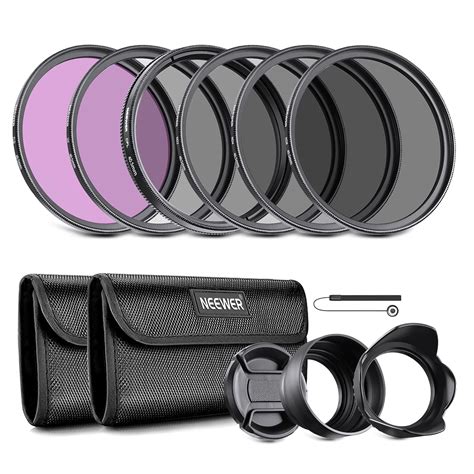 Buy NEEWER 40.5mm ND Lens Filter Kit: UV, CPL, FLD, ND2, ND4, ND8, Lens ...
