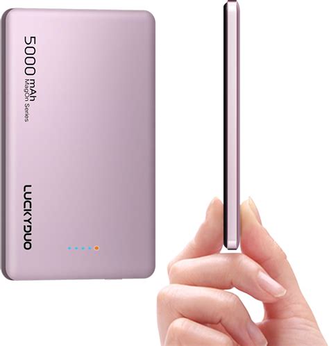 NOHON Mag-Safe Powerbank Magnetische Wireless: 5000mAh Power Bank 8MM ...
