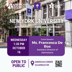 Introducing New York University (NYU) and Essay Writing, American ...
