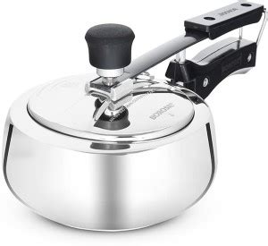 BOROSIL pronto 1l stainless steel 1 L Inner Lid Induction Bottom ...