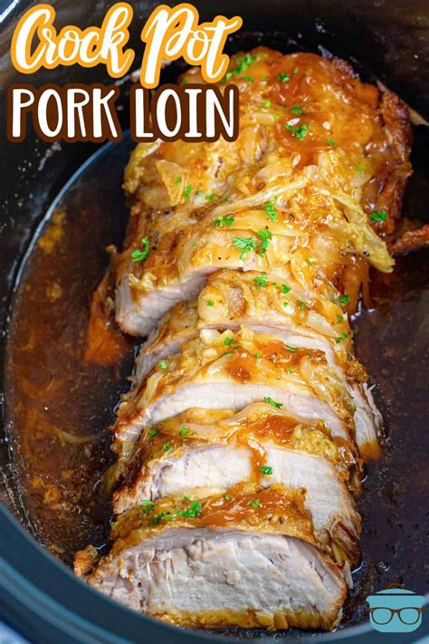 Crock Pot Pork Loin - The Country Cook