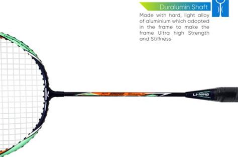 Li-Ning XP 888 - Srikanth Signature Series Blue Green Badminton Racquet ...