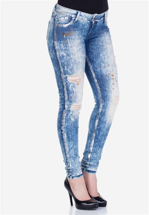 Cipo & Baxx Slim-fit-Jeans, mit Slim Fit-Schnitt online kaufen bei Damenjeans.de