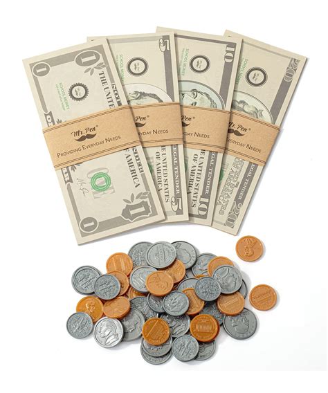 Amazon.com: Mr. Pen- Play Money for Kids, 150 Pcs, Ages 3+, Toy Money, Money Games, Fake Money ...
