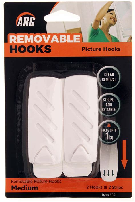 Removable Picture Hooks - Medium