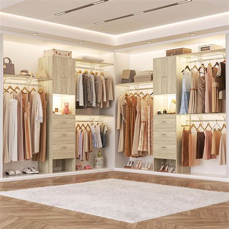 Armocity 96 Inches Closet System with Doors, 8FT India | Ubuy