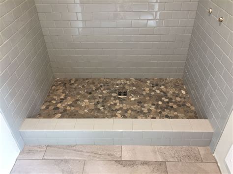 river rock shower floor tile | Mischievous Logbook Picture Library
