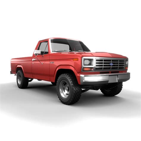 3D 1980 F150 - TurboSquid 1582027