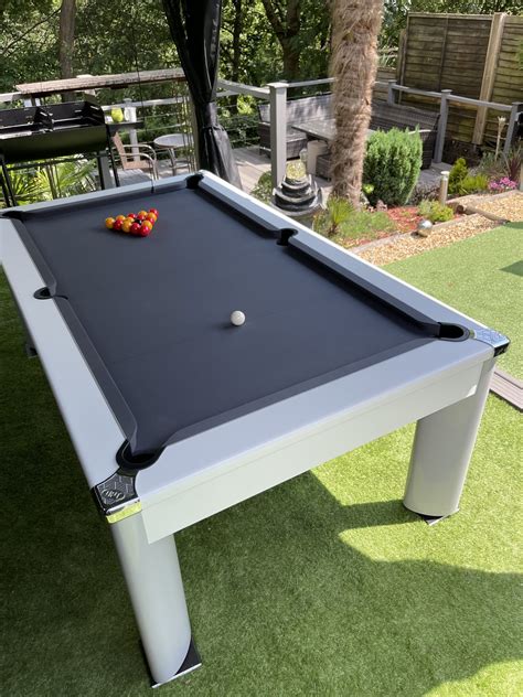 Durable Outdoor Pool Table for Backyard Fun and Entertainment