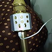 JT Karaoke New Q7 Microphone Wireless, Portable Handheld Singing ...