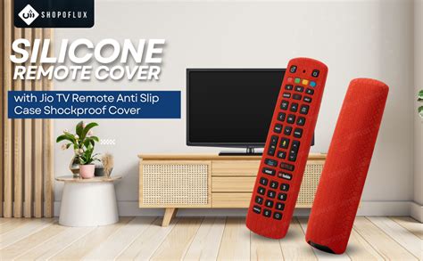 Amazon.in: Buy SHOPOFLUX Silicone Remote Cover Compatible with Jio TV ...