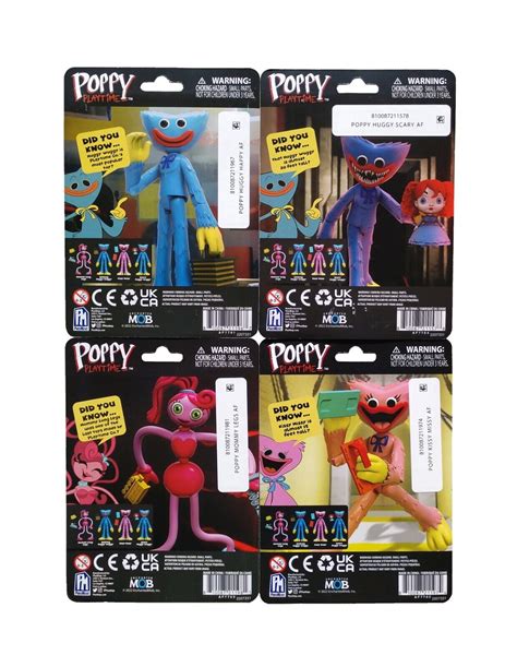 Lot of 4 POPPY Playtime Huggy Wuggy, Mommy Long | Ubuy India