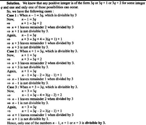 Prove that only one of the numbers n -1, n + 1 or n + 3 is divisible by ...