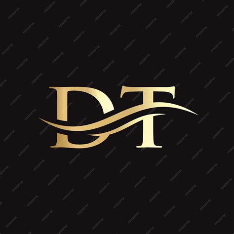 Premium Vector | Creative DT letter with luxury concept Modern DT Logo ...