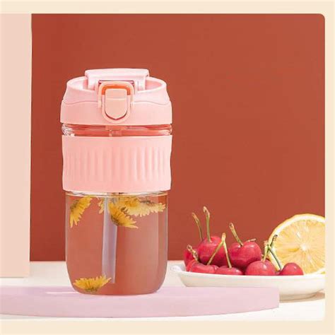 Buy YELONA 500ML Dual Drink Borosilicate Glass Reusable Travel Coffee ...