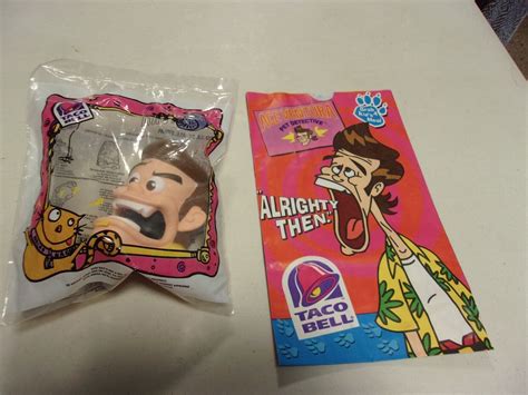 Taco Bell Kids Meal Toy ACE VENTURA - Jim Carrey New In Package W/Orig ...