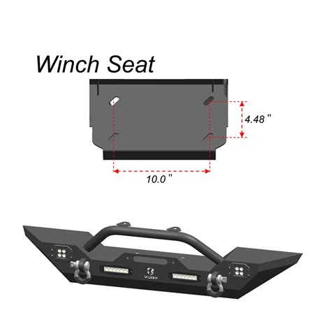 Buy Vijay Steel Textured Front Bumper Fits 2018-2019-2020-2021-2022 ...