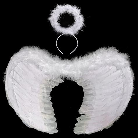SLanC Angel Wings and Halo Angel Costumes Kids Angel India | Ubuy